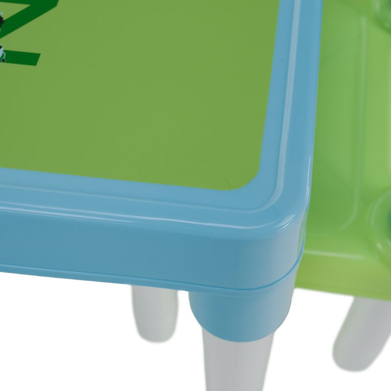 Detský set 1+2, 51x51cm, modrý, zelený, biely, plast, BALTO