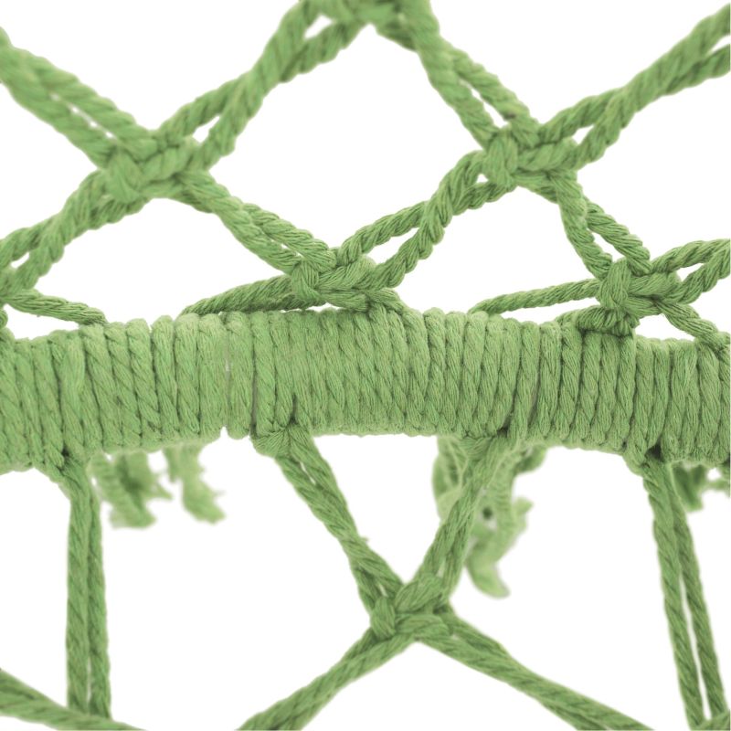 Závesné kreslo, zelená greenery, AMADO 2 NEW