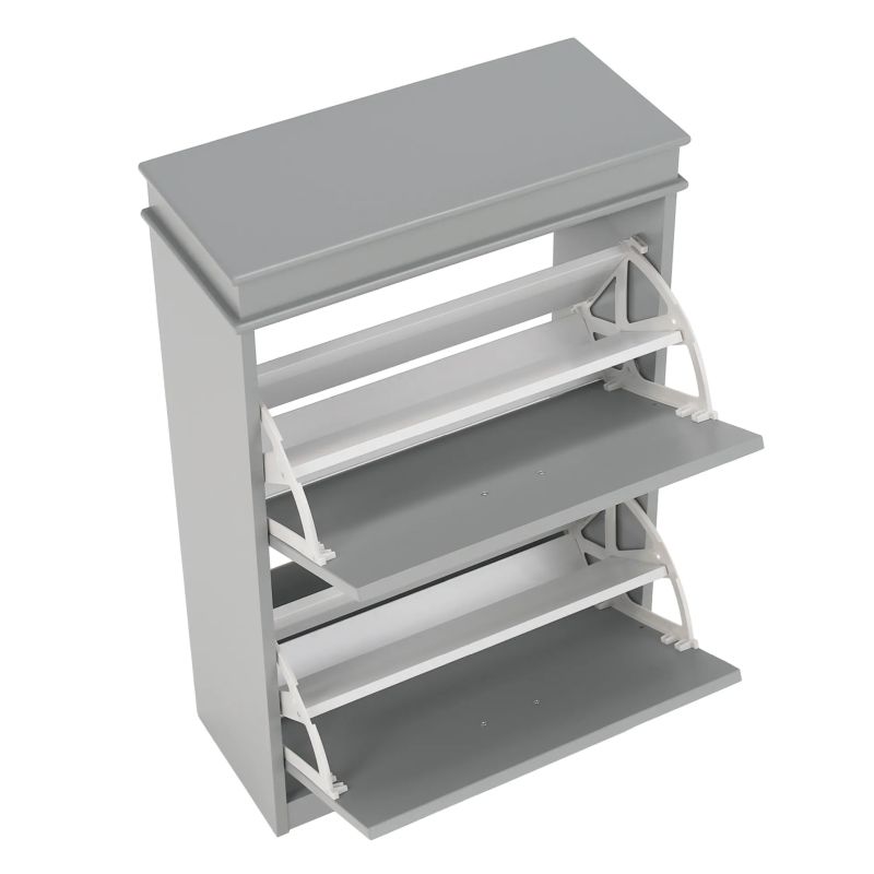 Botník, 53cm, 2-radový, sivý, SEBER TYP 1