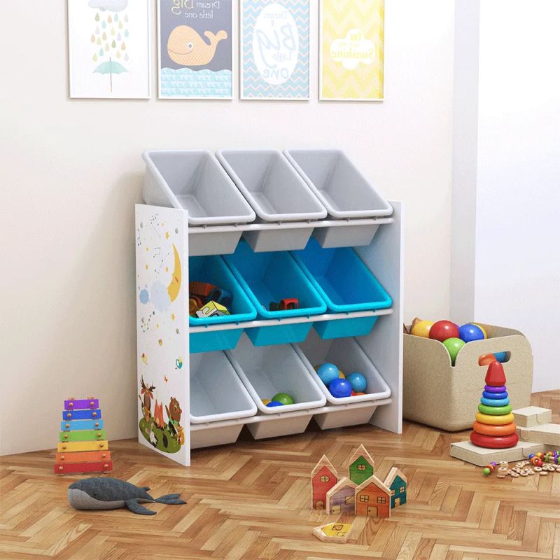 Organizér na hračky, 65cm, viacfarebný, vzor, DARLING TYP 3