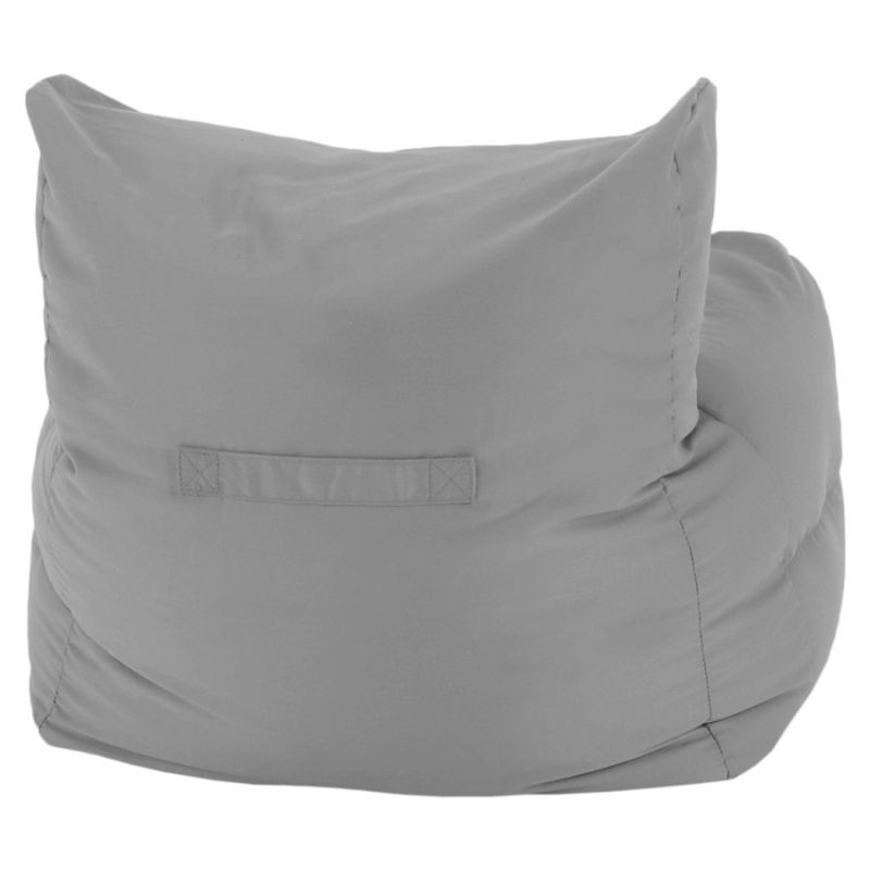 Sedací vak, 50cm, svetlosivá látka, TAMPO
