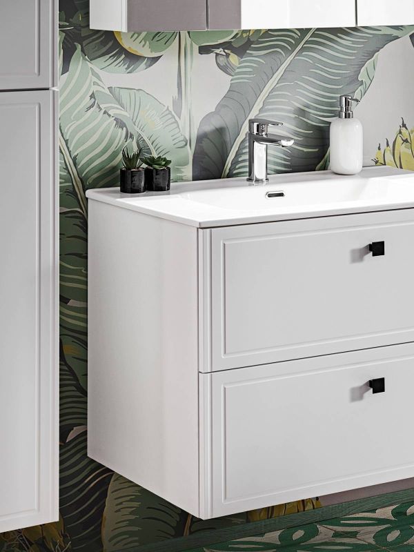 Skrinka pod umývadlo, 80cm, biela, HAVANA 82-80