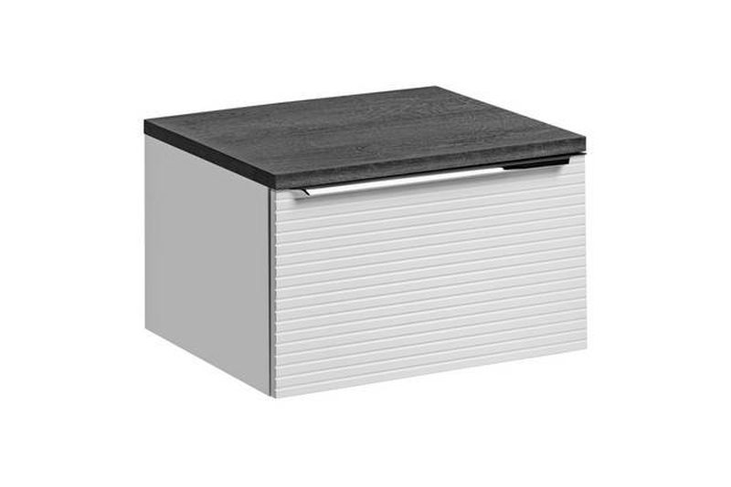 Kúpeľňová doska, 60cm, dub sherman, LEONARDO OAK 89-60-A