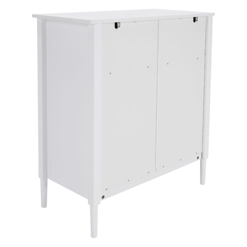 Komoda, 80cm, 5-zásuvková, biela, TEANA