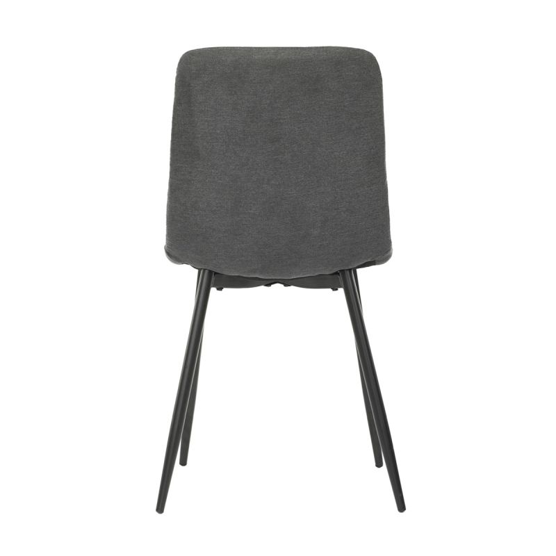 Stolička, sivá, látka, CT-281 GREY2