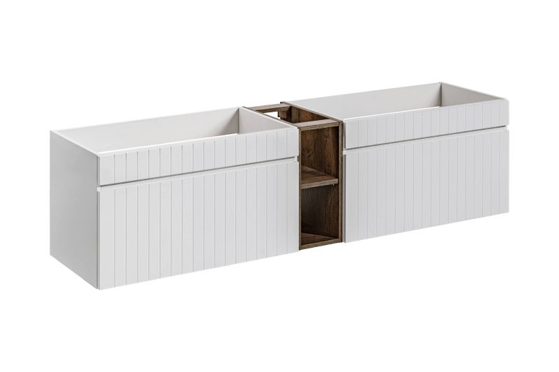 Skrinka pod umývadlo, 100cm, biela, ICONIC WHITE 82-100-D-1S