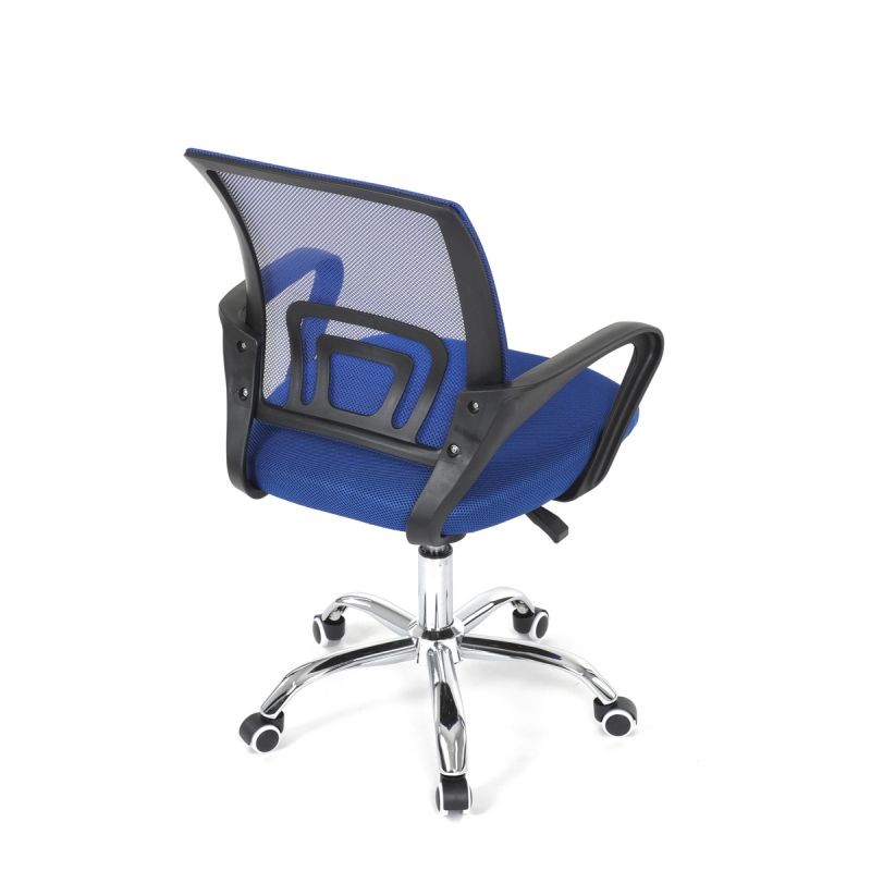 Detská stolička, modrá, sieťovina, 120 kg, KA-L103 BLUE