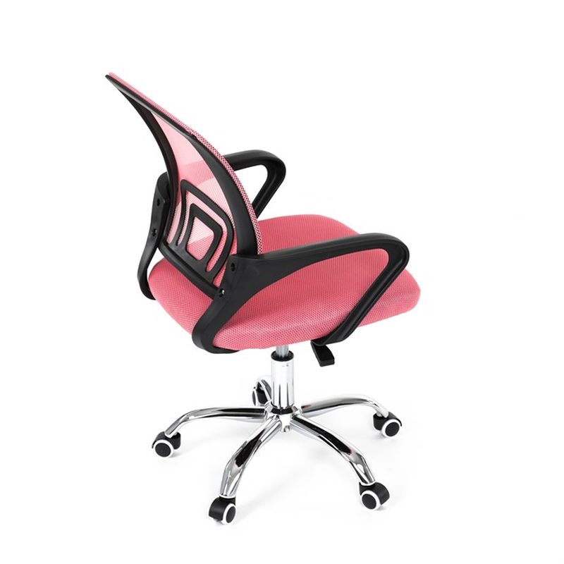 Detská stolička, ružová, sieťovina, 120 kg, KA-L103 PINK