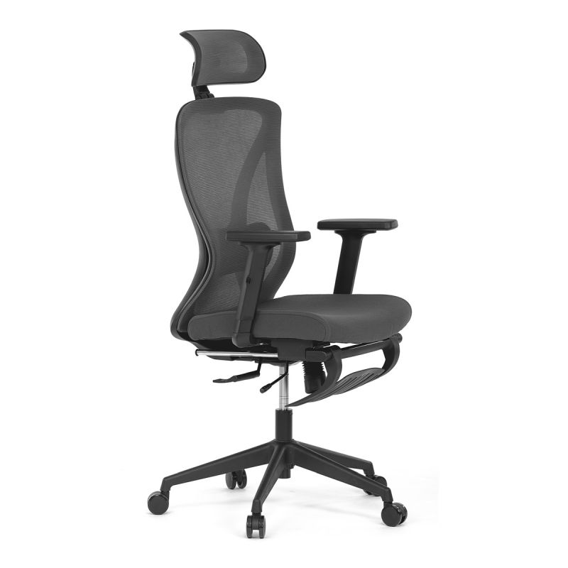 Kancelárska stolička, sivá, sieťovina, 120 kg, KA-S257 GREY