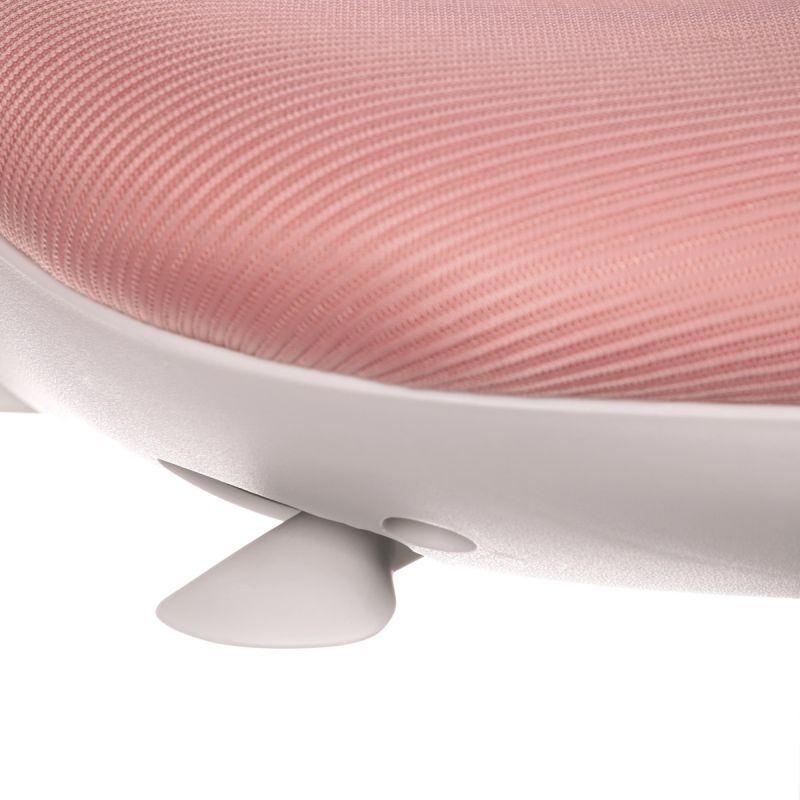 Detská stolička, ružová, sieťovina, 120 kg, KA-C806 PINK