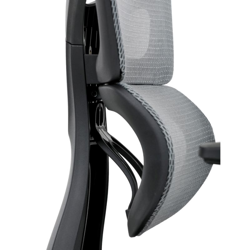 Kancelárska stolička, sivá, sieťovina, 120 kg, KA-K2080 GREY