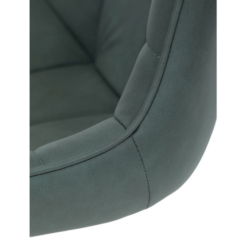 Pracovná stolička, zelená, látka, 120 kg, KA-V3120 GRN3