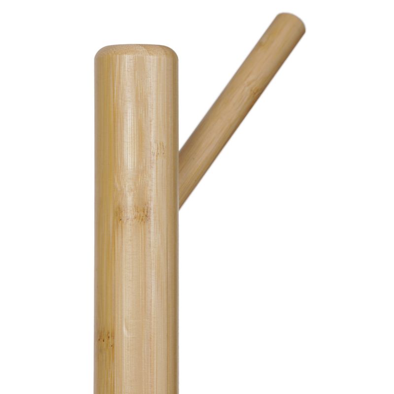 Vešiak stojanový, 174cm, bambus, prírodný, DR-N1004 WT