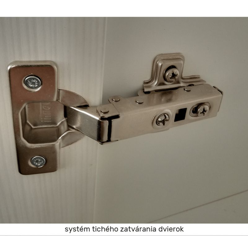 Spodná skrinka, 30cm, biela, sosna nordická, pravá, ROYAL D30