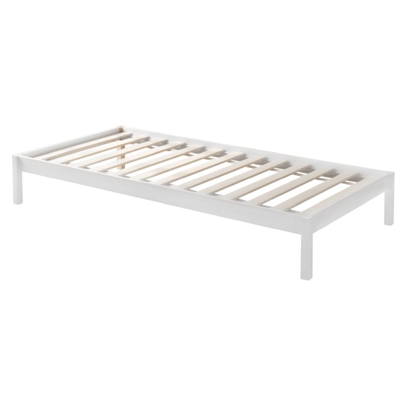 Montessori poschodová posteľ, 90x200, s prístelkou, biela, VENITA TYP 1