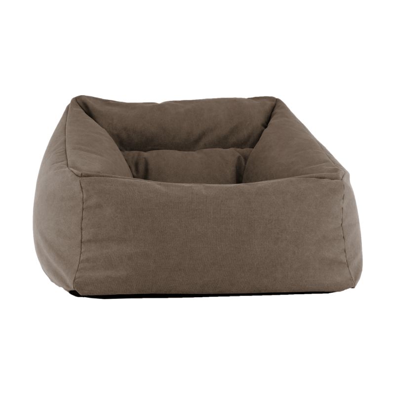 Sedací vak, 80cm, hnedá látka, URASON