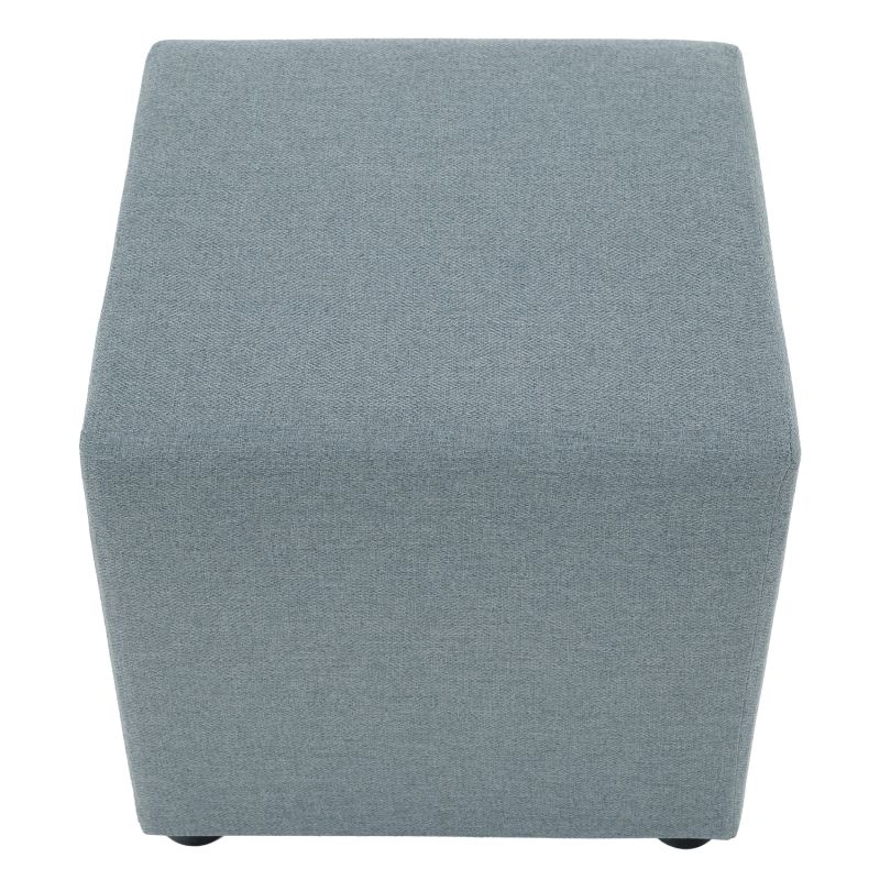 Taburet, 40cm, mentolová látka Twist, REGOR