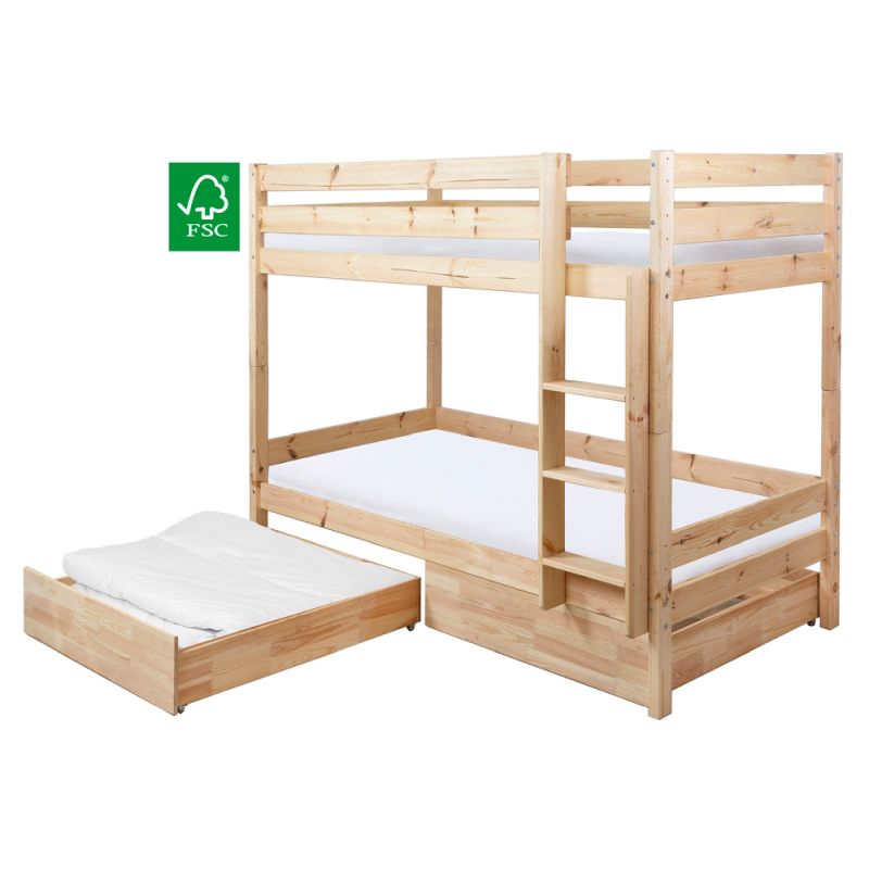 Úložný priestor pod posteľ, smrek, BENY