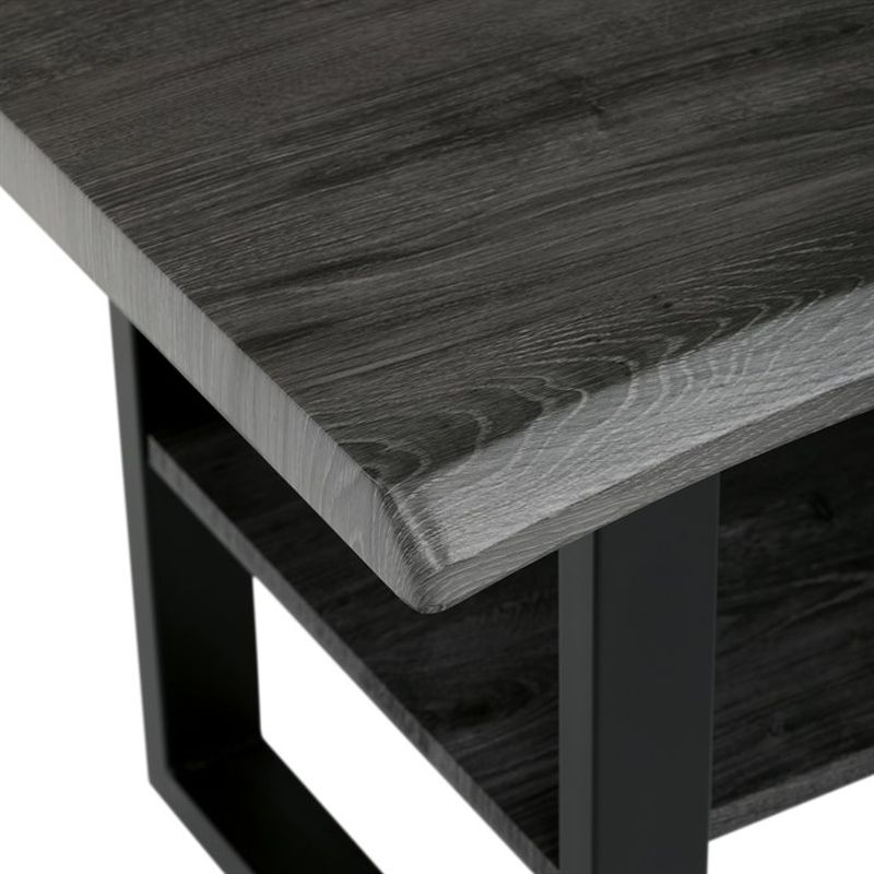 Konferenčný stolík, 120x60cm, MDF, sivý dub, CT-F4212 GREY