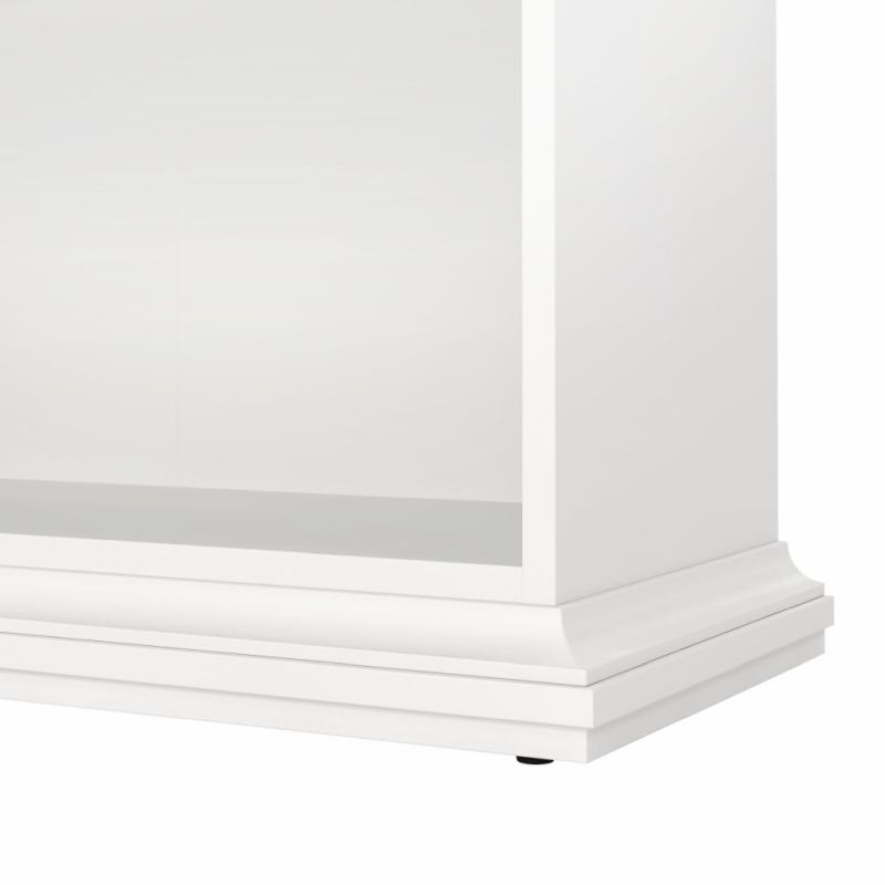 Regál, 96cm, otvorený, biely, PARIS 79864