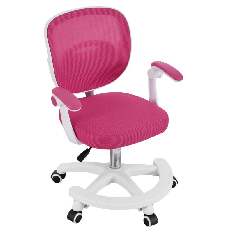 Otočná stolička, malinová sieťovina, TRIXI TYP 2