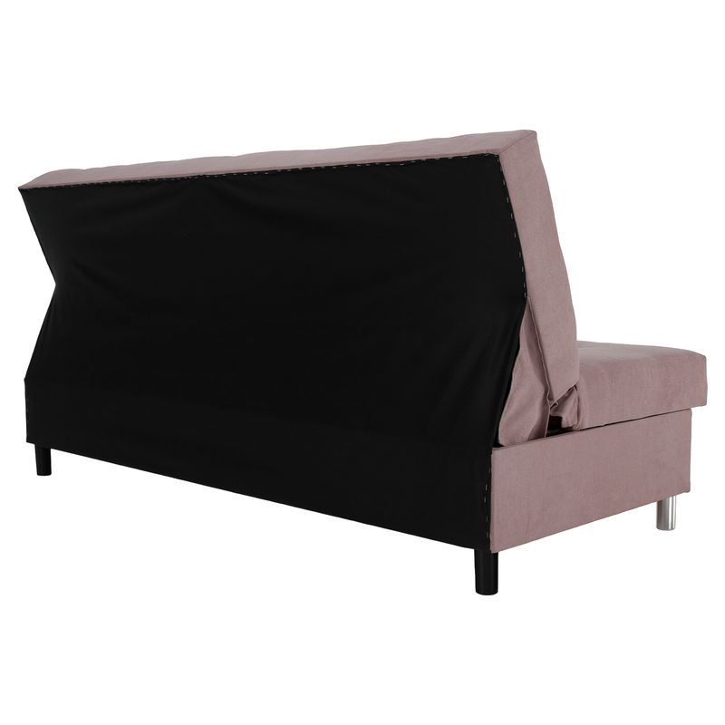 Rozkladacia pohovka, ružová látka, ALADA