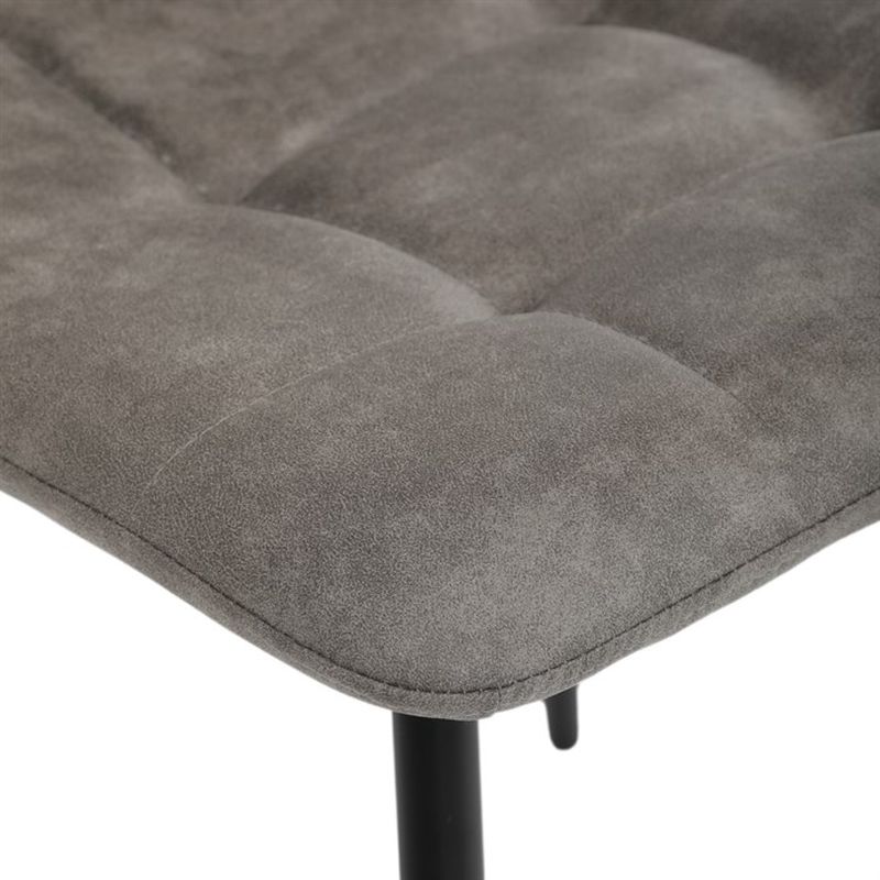 Stolička, sivá, látka vintage, CT-281 GREY3