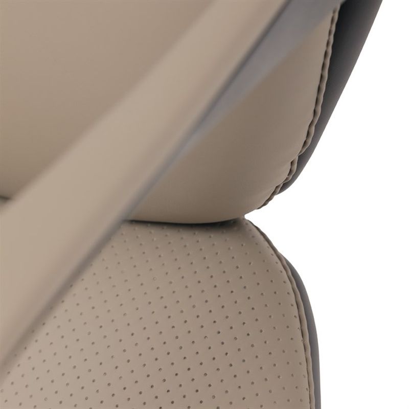 Kancelárske kreslo, sivá, ekokoža, 120 kg, KA-T8426 GREY