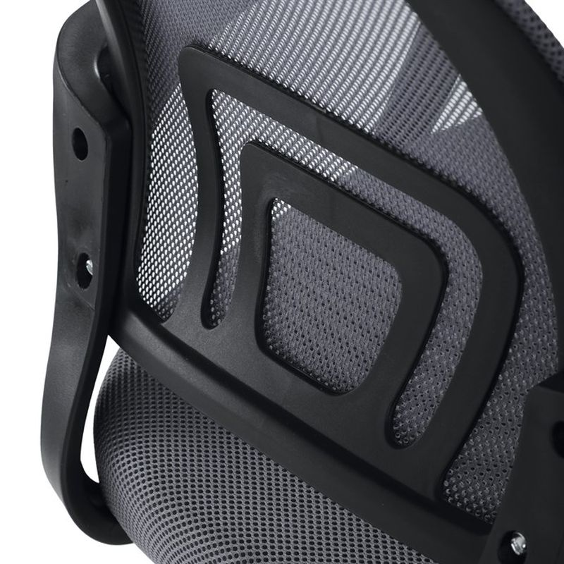 Detská stolička, sivá, sieťovina, 120 kg, KA-L103 GREY