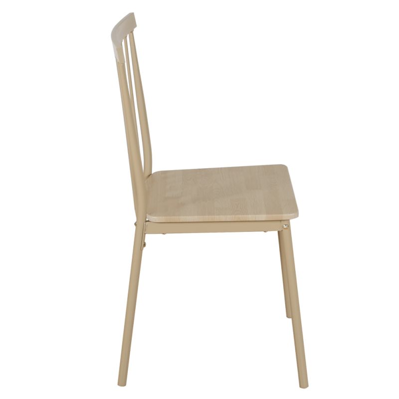 Jedálenský set 1+4, 110x70cm, MDF, buk, SENDO