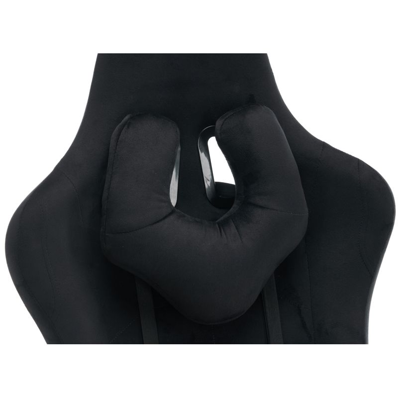 Kancelárske, herné kreslo, čierna látka, SALOP