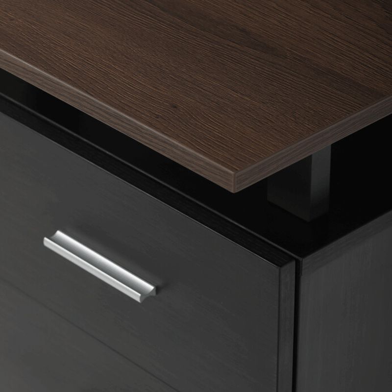 Kancelársky PC stôl, 120x60cm, orech, APC-3218 OAK