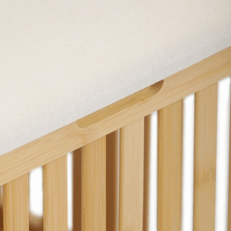 Kôš na bielizeň, 42cm, bambus, prírodný, DR-B066 NAT