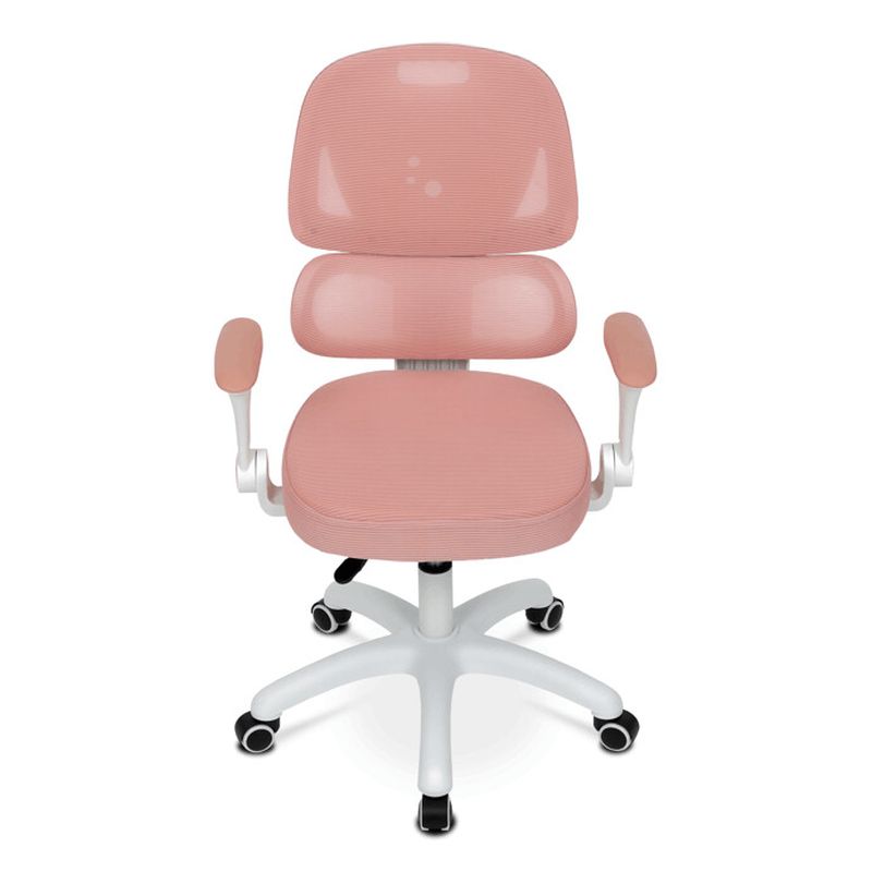 Detská stolička, ružová, sieťovina, 120 kg, KA-K1063 PINK