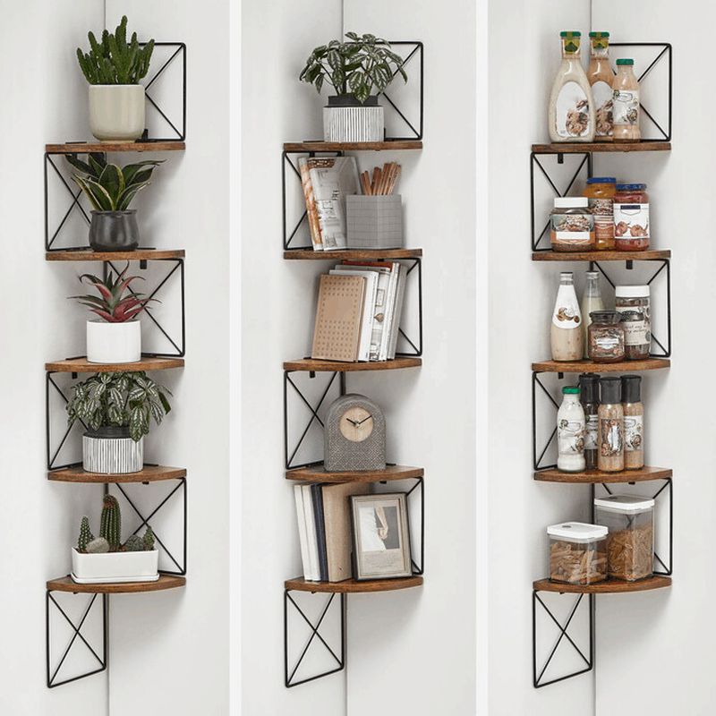 Polička, 20cm, MDF staré drevo, ABP-E1051 OLW