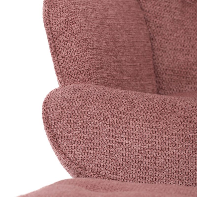 Relaxačné kreslo, ružová zamatová látka, AK-303 PINK2