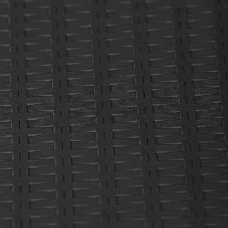 Záhradný stôl 60x60cm, plast, čierny, AZT-H1021 BK