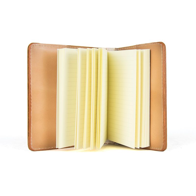 Ručne tvarovaný, vyklepávaný reliéfny kožený zápisník – Cválajúci kôň