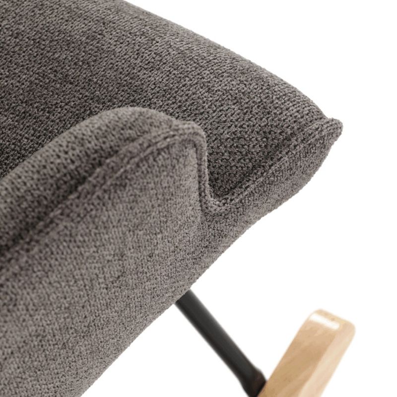 Hojdacie kreslo, sivá látka, AK-373 GREY2