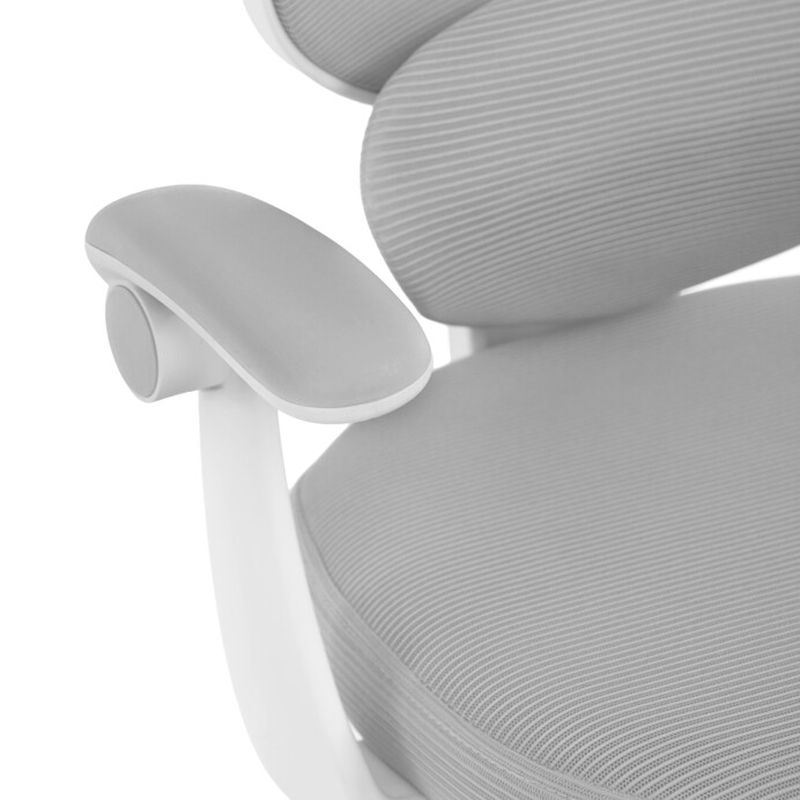 Detská stolička, sivá, sieťovina, 150 kg, KA-W8008 GREY