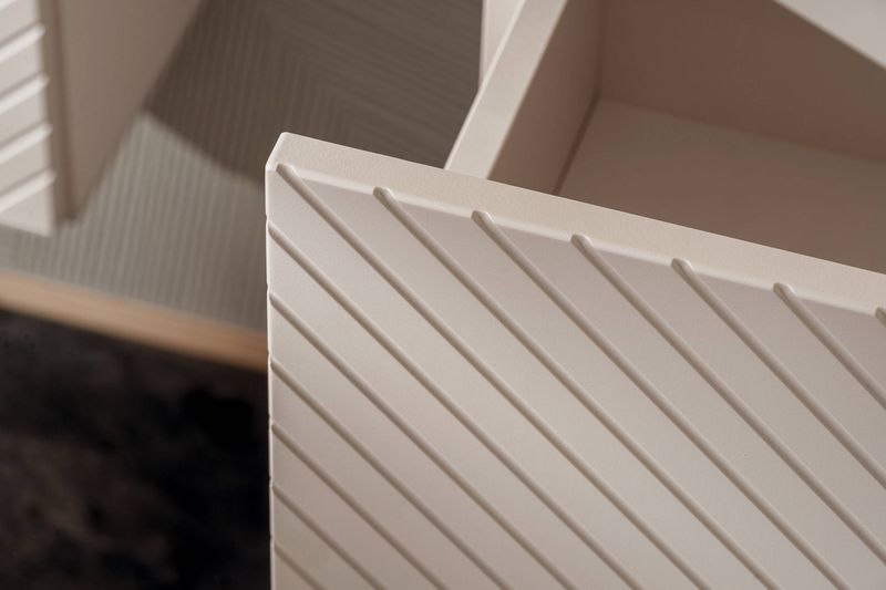 Skrinka pod umývadlo, 80cm, kašmír mat, VIVA CASHMERE 82-80-2S