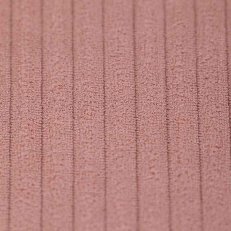 Barová stolička, ružová látka, nohy čierne, AUB-V4009 PINK6