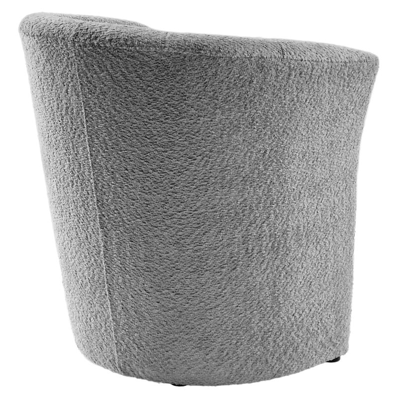 Kreslo klubové, sivá látka Coral, CUBA