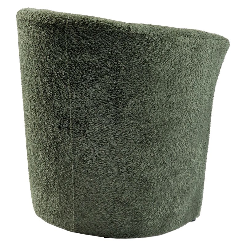 Kreslo klubové, zelená látka Coral, CUBA