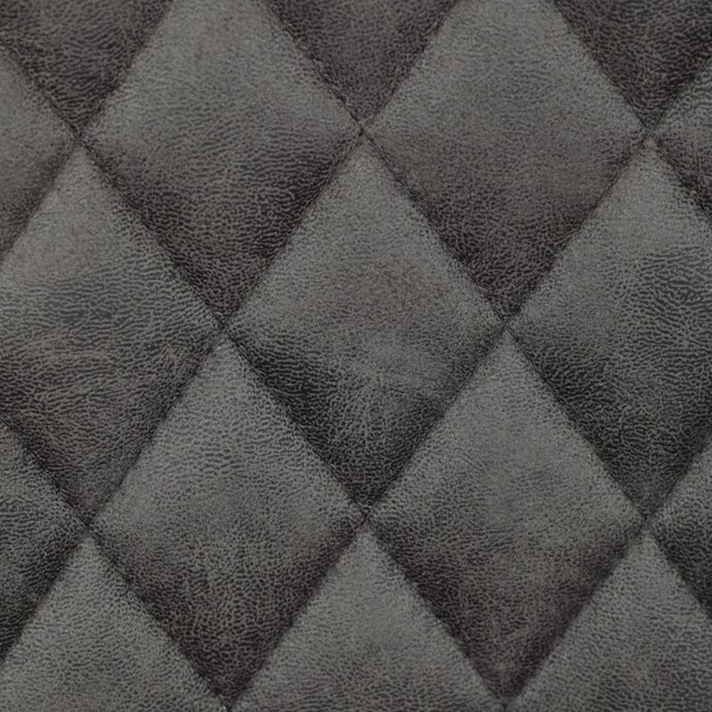 Jedálenská stolička, čierna, látka vintage, DCH-435 BK3