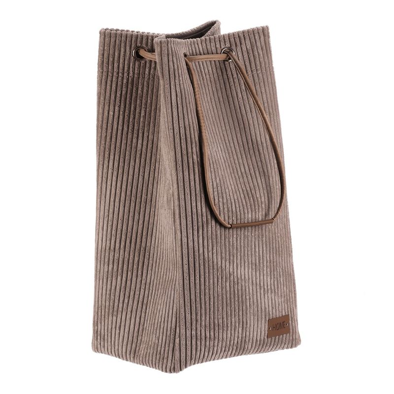 Kôš práčovný, menčester, sťahovací, sivá farba, DT3015 GREY