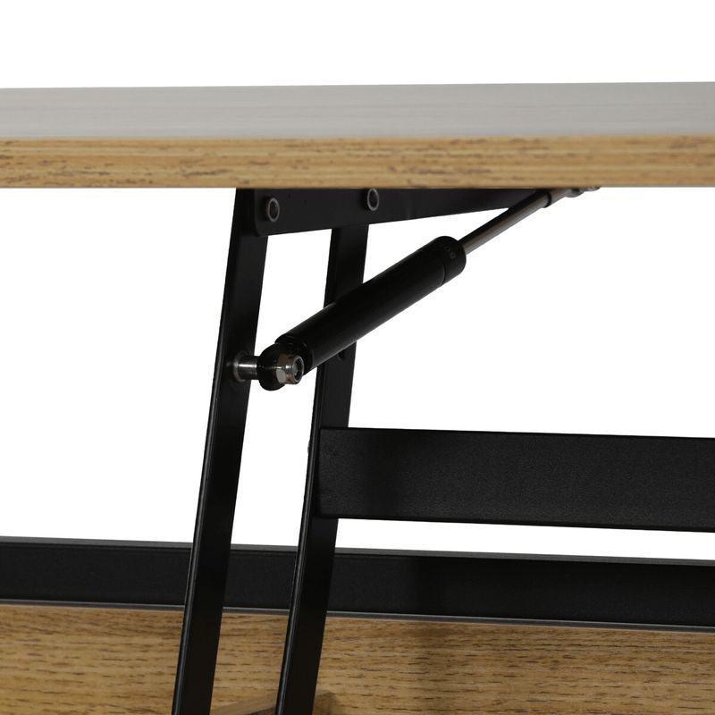 Konferenčný stolík, 100x50cm, MDF dub, CT-I1201 OAK