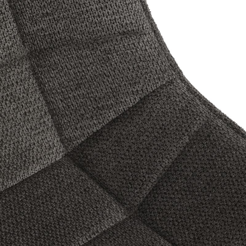 Jedálenská stolička, sivá látka, HC-V3068 GREY2