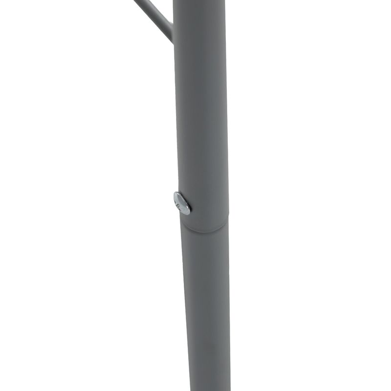 Nemý sluha, sivý, kov, 81119 GREY