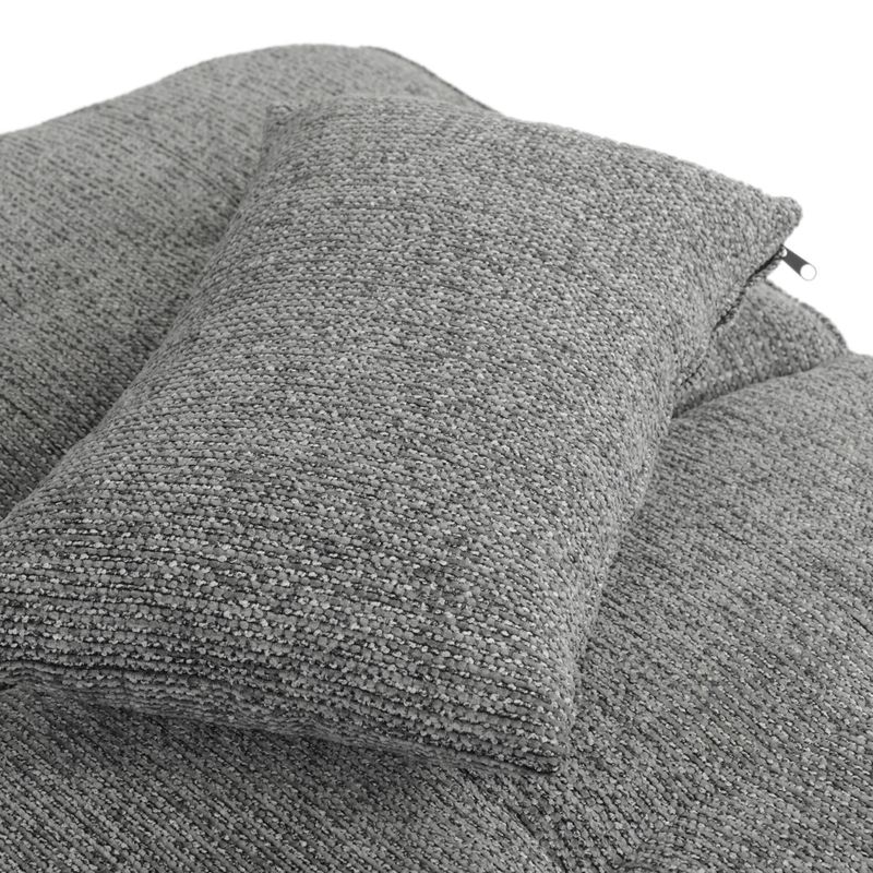 Rozkladacie kreslo, sivá látka, ASB-C3210 GREY2